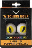 WITCHING HOUSE LIGHT UP PUMPKIN EYE BALLS