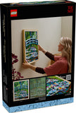 LEGO ART CLAUDE MONET BRIDGE OVER A POND OF WATER LILIES MAY RELEASE