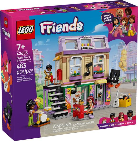 LEGO FRIENDS MUSIC STORE & APARTMENT