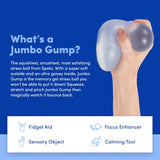 SPEKS GUMP JUMBO DEW BLUE STRESS BALL