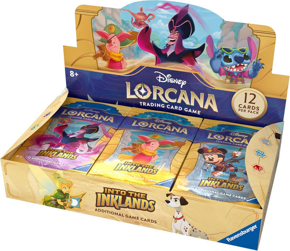 GM RV DISNEY LORCANA BOOSTER CASE: INTO THE INKLANDS