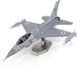 METAL EARTH MILITARY JET F16 FIGHTING FALCON UKRAINIAN