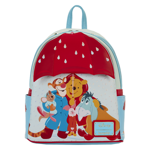 LOUNGEFLY BACKPACK DISNEY WINNIE THE POOH RAINY DAY