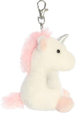 AUR PALM PALS CLIP SASSY UNICORN 4"