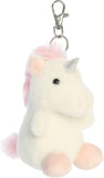 AUR PALM PALS CLIP SASSY UNICORN 4"