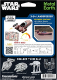 METAL EARTH SW X-34 LANDSPEEDER