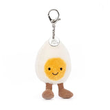 JC AMUSEABLE HAPPY BOILED EGG BAG CHARM 7"