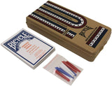 BICYCLE CRIBBAGE 3-TRACK PLASTIC FOLDING BOARD