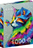 PZ 1000 ENJ BRIGHT CAT AND BUTTERFLY