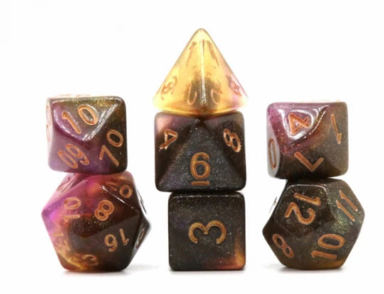 FBG DICE 7PC UNKNOWN NEBULA