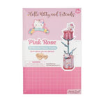 DIY MINI FLOWER KIT PINK ROSE HELLO KITTY