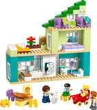 LEGO DUPLO FAMILY HOUSE W/ FIGURES