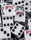 BICYCLE WHITE DICE 5 PK