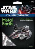 METAL EARTH SW ETA-2 JEDI STARFIGHTER