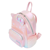 LOUNGEFLY BACKPACK SANRIO HELLO KITTY 50TH CLEAR/CUTE