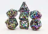 FBG DICE 7PC METAL MYSTIC BONES