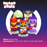 LOOPS LAB BAND 5PC: DRAGSONIC (VOLCANO POP)