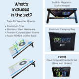 POPDARTS TOURNEY BOARD SET: BLUE GREEN