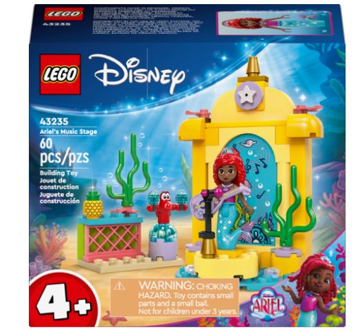LEGO 4+ DISNEY ARIELS MUSIC STAGE