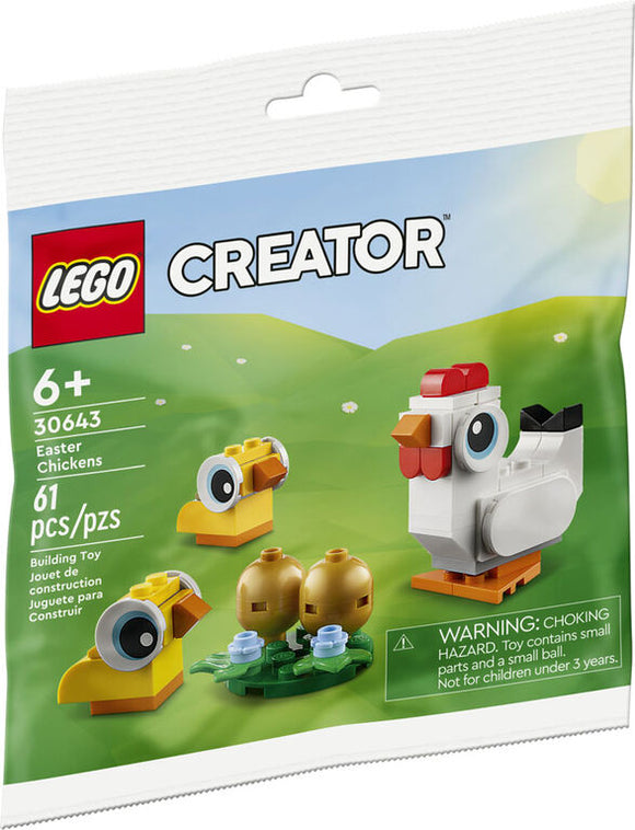 LEGO POLYBAG CREATOR EASTER CHICKENS