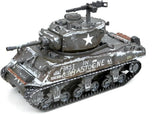METAL EARTH PS MILITARY TANK M4 SHERMAN