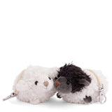 BKB BAG CHARM BLACK SHEEP AND LEFTY