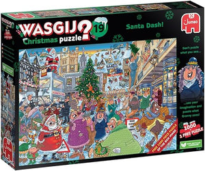 PZ 1000 WASGIJ CHRISTMAS #19 SANTA DASH