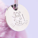 JC BAG CHARM BASHFUL BUNNY THISTLEPOP BLOSSOM MAGENTA