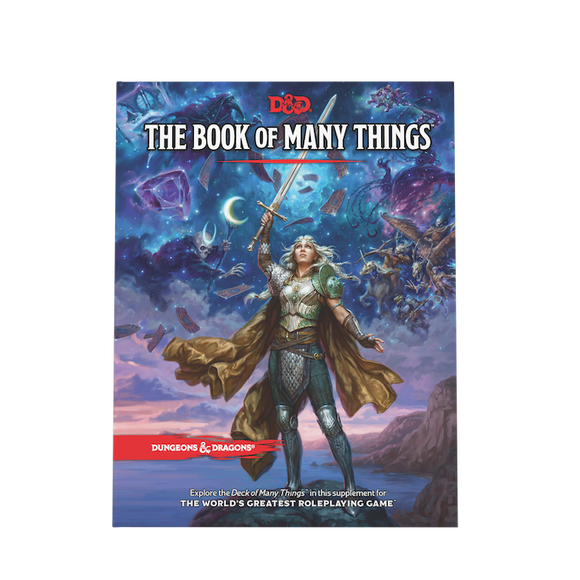 D&D 5E BOOK THE DECK OF MANY THINGS