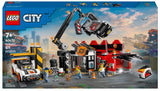 LEGO CITY SCRAPYARD W/ CARS