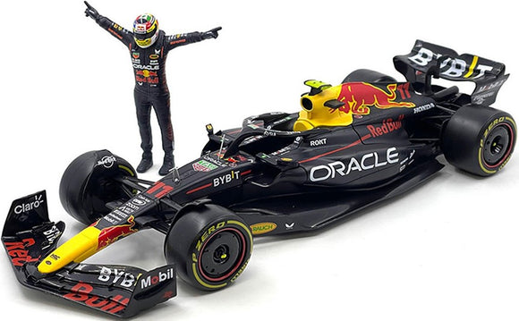 DC 1:24 FORMULA ONE F1 ORACLE RB19 RED BULL #11 W/ DRIVER
