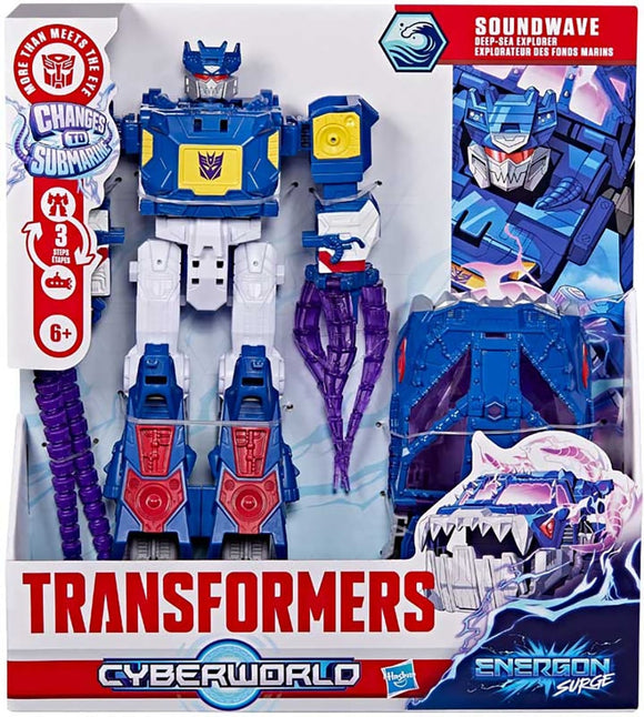 HSB TRANSFORMERS CYBERWORLD SOUNDWAVE DEEP SEA EXPLORER – The Discovery Hut