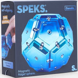 SPEKS GEODE CHROME COSMO SPHERE BLUE