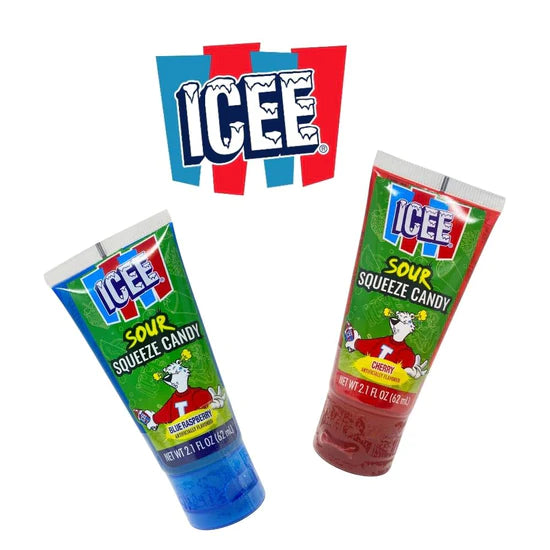 ICEE SQUEEZE CANDY TUBE SOUR 2.8OZ