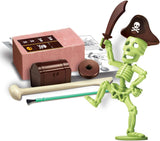 DIG A GLOW PIRATE SKELETON