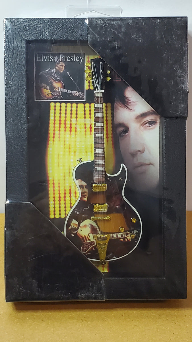 MINI GUITARS SHADOW BOX SM RECT ELVIS PRESLEY – The Discovery Hut