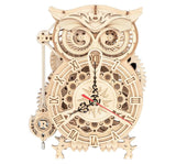 DIY MECHANICAL OWL CLOCK