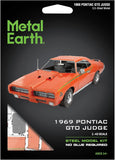 METAL EARTH PONTIAC 1969 GTO JUDGE