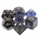 FBG DICE 7PC NIGHT SKY CLEAR