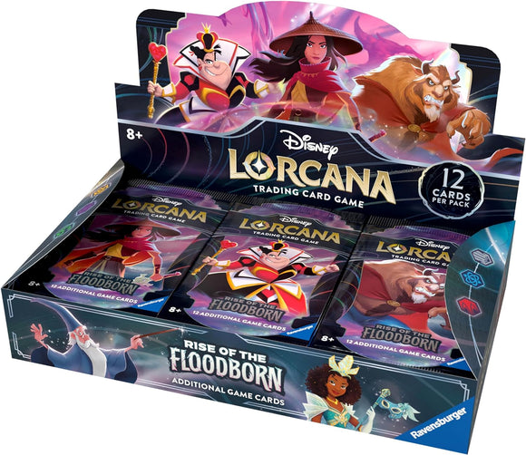 GM RV DISNEY LORCANA BOOSTER CASE: RISE OF FLOODBORN