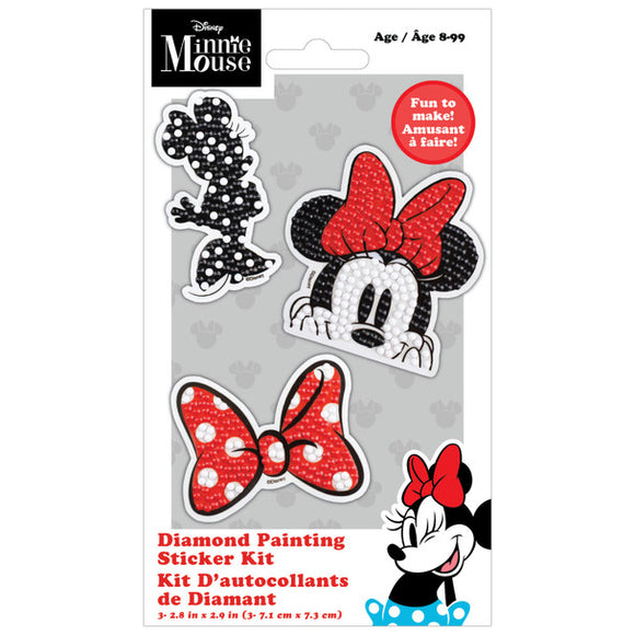 DIAMOND DOTZ STICKERS MINNIE ICONS DITZIES