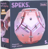 SPEKS GEODE CHROME STELLAR SPHERE PINK