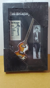 MINI GUITARS SHADOW BOX SM RECT PAUL MCCARTNEY 1 VIOLIN