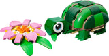 LEGO CREATOR TURTLE W/ WATER LILY FLOWER