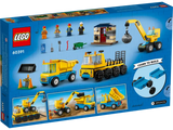 LEGO 4+ CITY CONSTRUCTION TRUCKS & WRECKING BALL CRANE