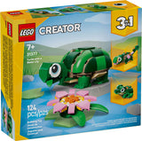 LEGO CREATOR TURTLE W/ WATER LILY FLOWER