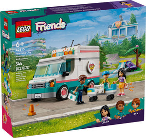 LEGO FRIENDS HEARTLAKE CITY HOSPITAL AMUBLANCE