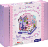 DIY DOLLHOUSE SANRIO KUROMI AND MY MELODY TEA PARTY