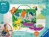 PLAYPLUS PZ WOODEN TOUCH N PLAY JUNGLE