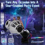 ASTRONAUT NEBULA STAR PROJECTOR WITH REMOTE BLACK